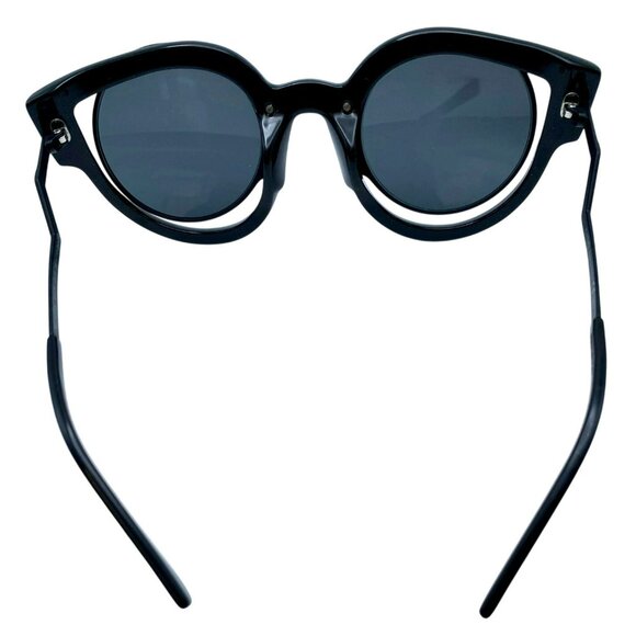 Fendi Paradeyes Black Sunglasses Women Cat Eye Tinted (FF 0137/S) w/Case - Picture 6 of 11